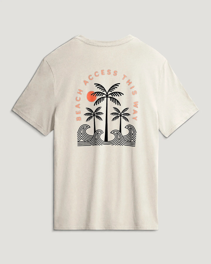 Free Fly Men's Beach Access Tee - Hea Sea Salt