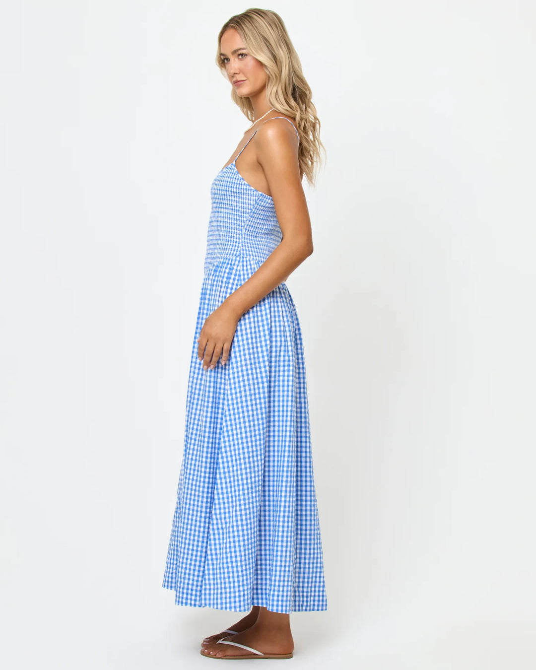 L Space Women's Misha Midi - Morning Gingham