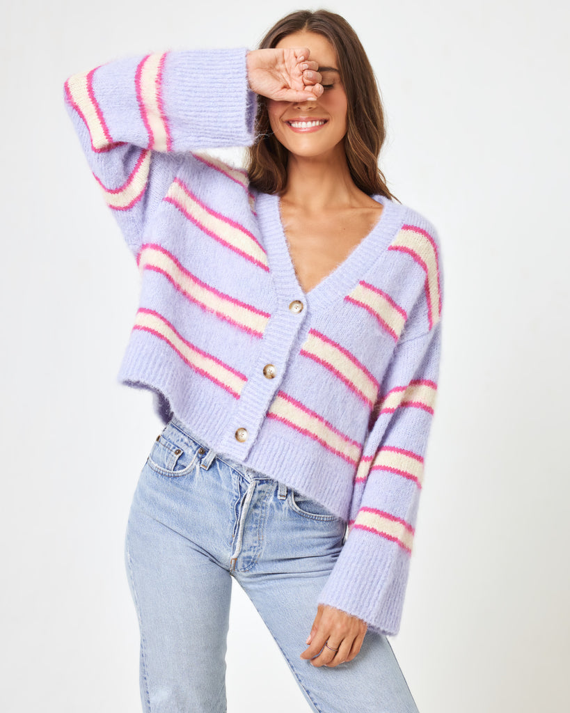 L Space Montauk Sweater - SANDY DUNE STRIPE - Sun Diego Boardshop