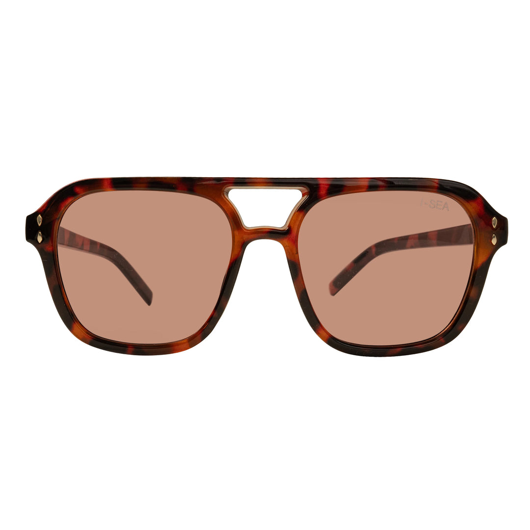 I-Sea Monaco Sunglasses - Tort/Peach - Sun Diego Boardshop