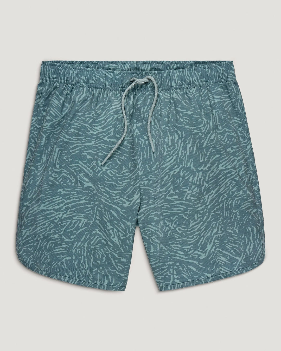 Free Fly Men's Reverb Short Unlined - Tidal Flow Print Stormy Sea