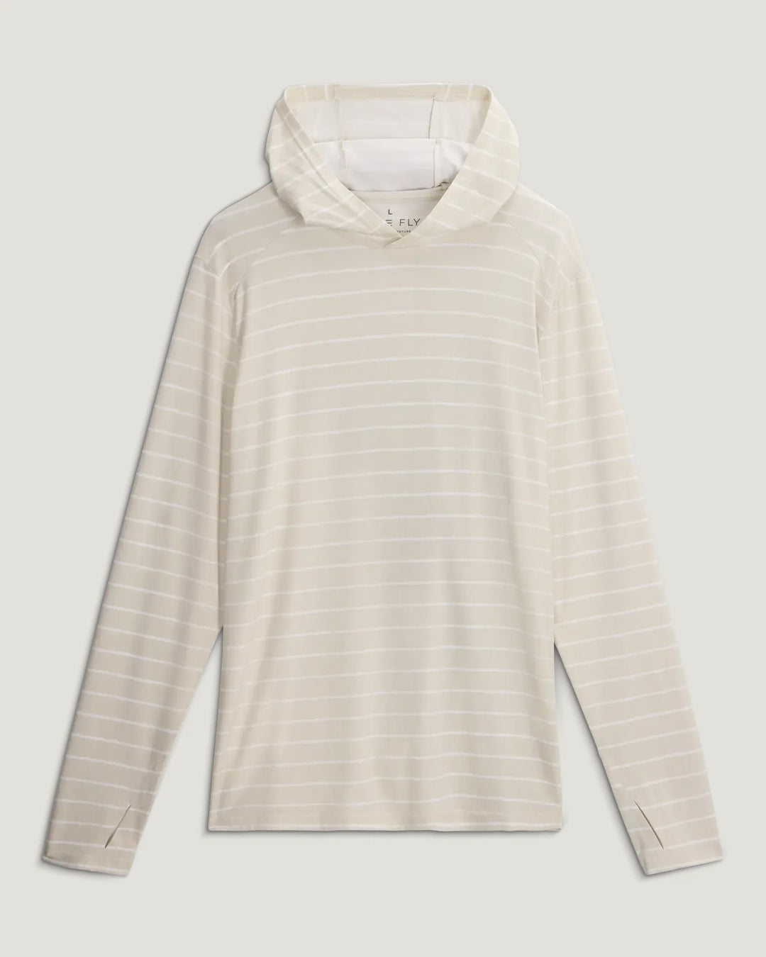 Free Fly Men's Bamboo Shade Hoodie - Dash Stripe Birch - Sun Diego Boardshop
