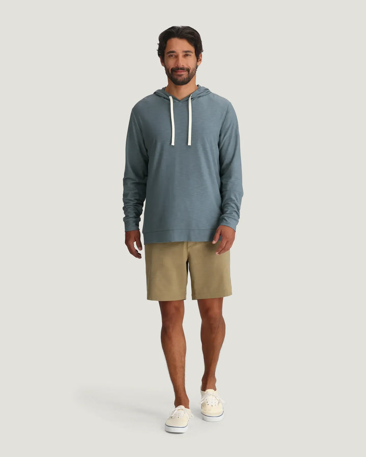 Free Fly Men's Men's Bamboo Slub Hoodie II - Stormy Sea - Sun Diego Boardshop