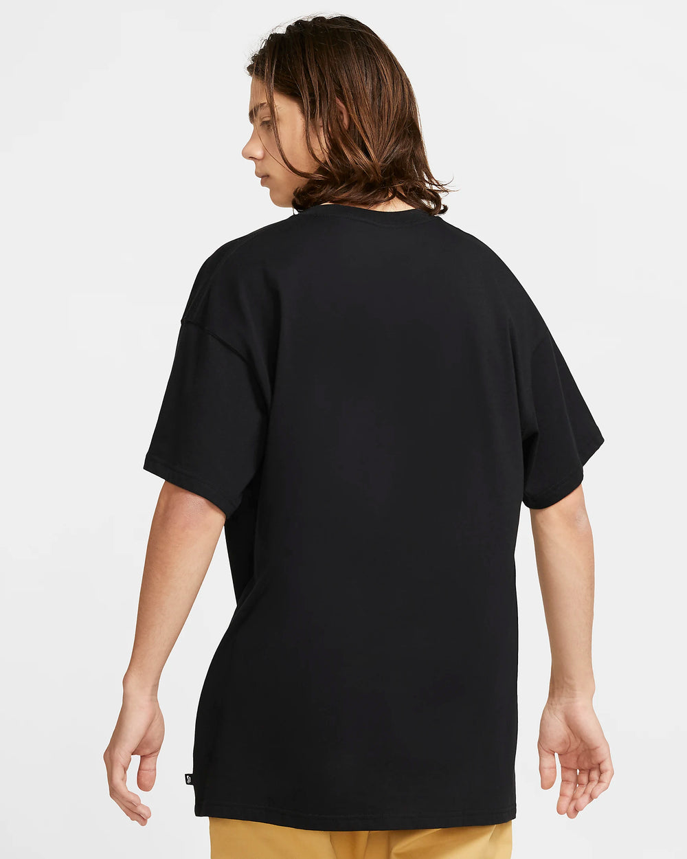 Nike Logo Skate T-Shirt - BLACK/WHITE - Sun Diego Boardshop