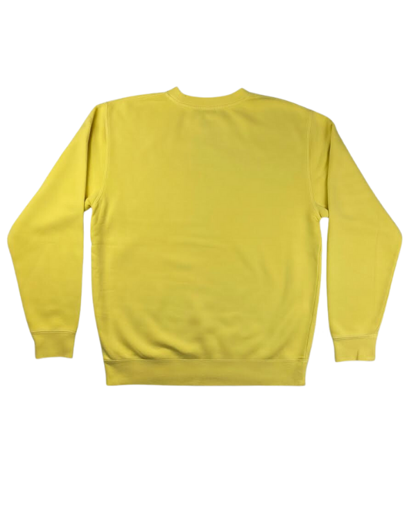 Sun Diego Women's Map Sweatshirt - Yellow/Blue - Sun Diego Boardshop