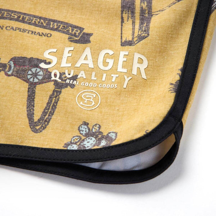 Seager Men's Microdose Scallop Boardshort - Bronze