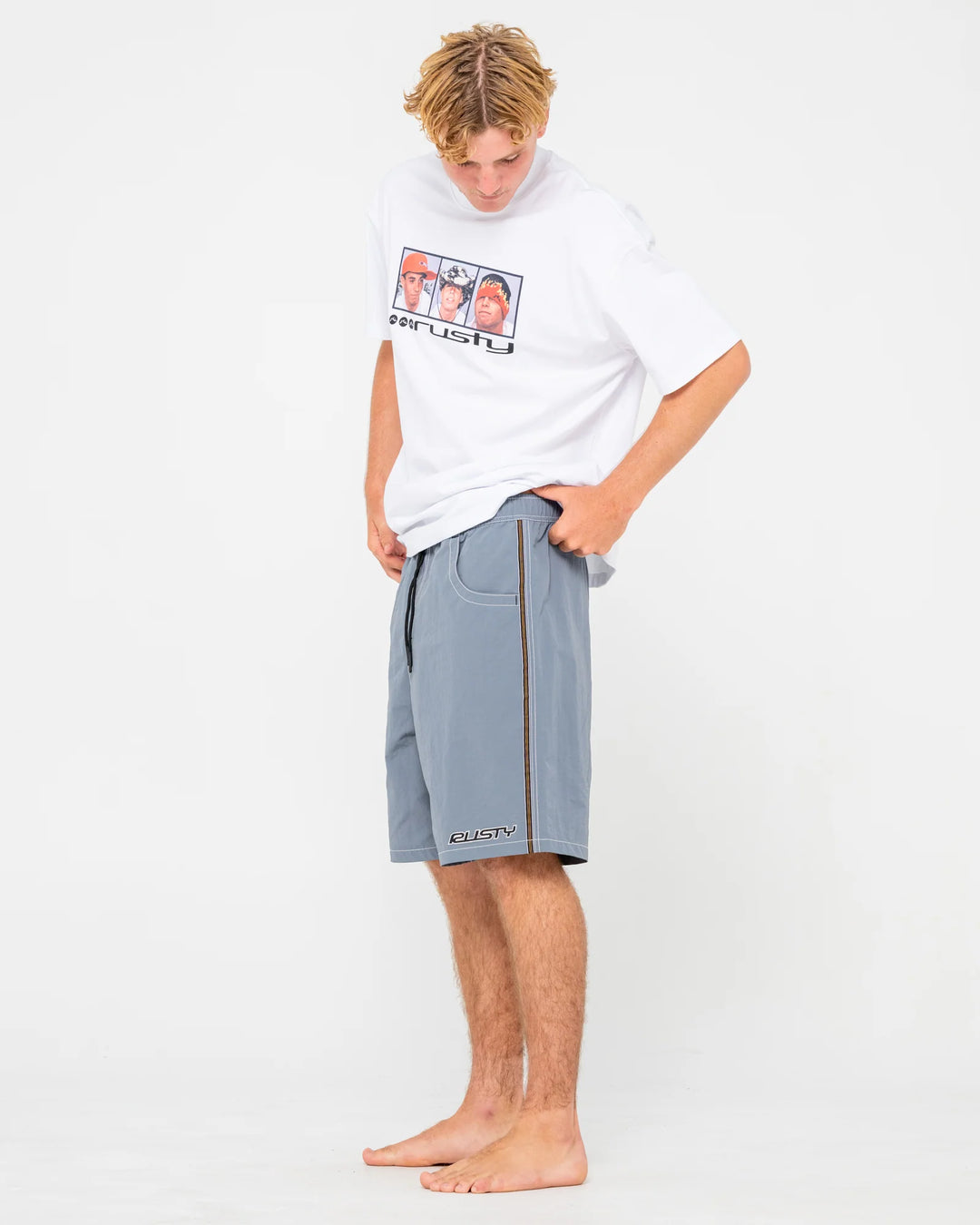 Rusty Men's Flip Daddy Boardshort - China Blue - Sun Diego Boardshop