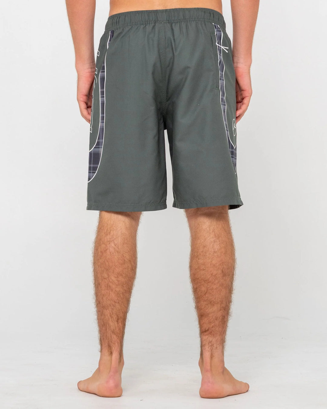 Rusty Men's Charger 21" Elastic Waist Boardshort - Army Green - Sun Diego Boardshop