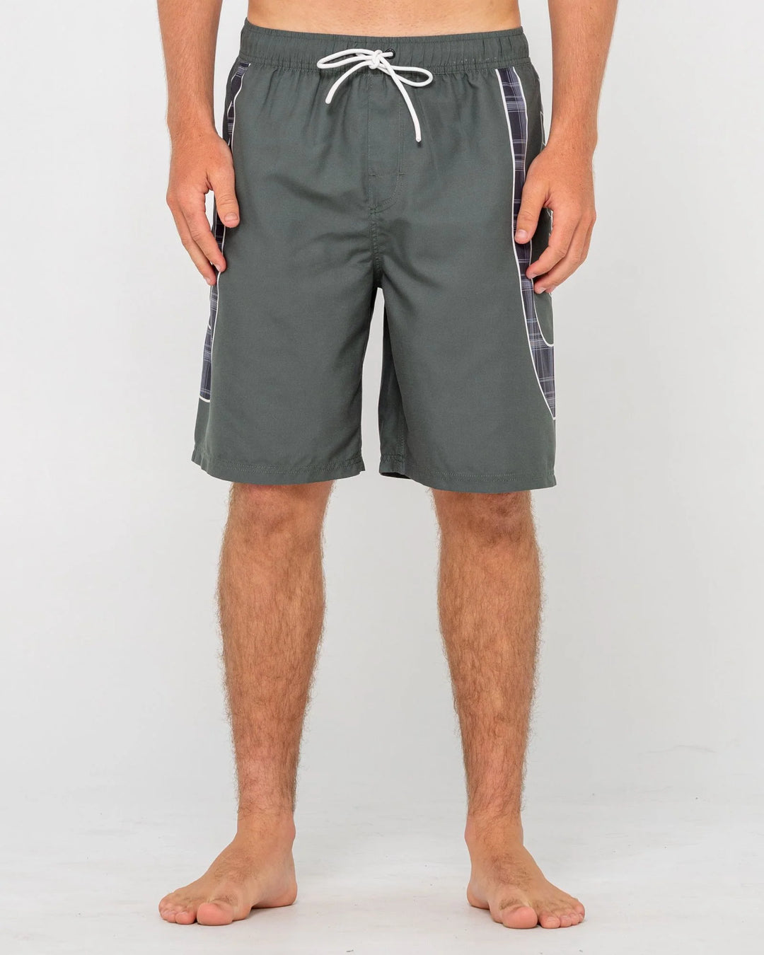 Rusty Men's Charger 21" Elastic Waist Boardshort - Army Green - Sun Diego Boardshop