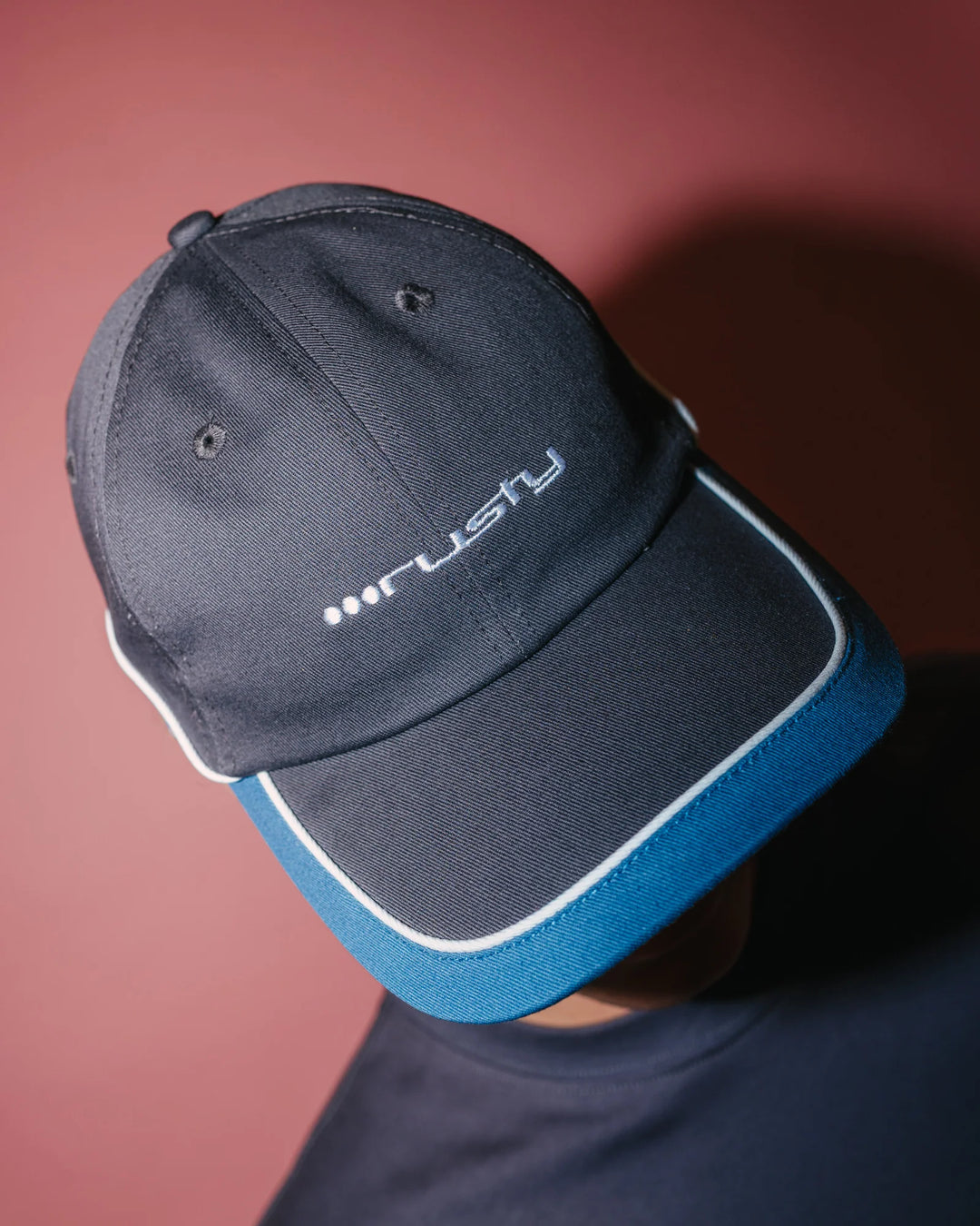 Rusty Men's Double Dip Dad Cap - Coal - Sun Diego Boardshop