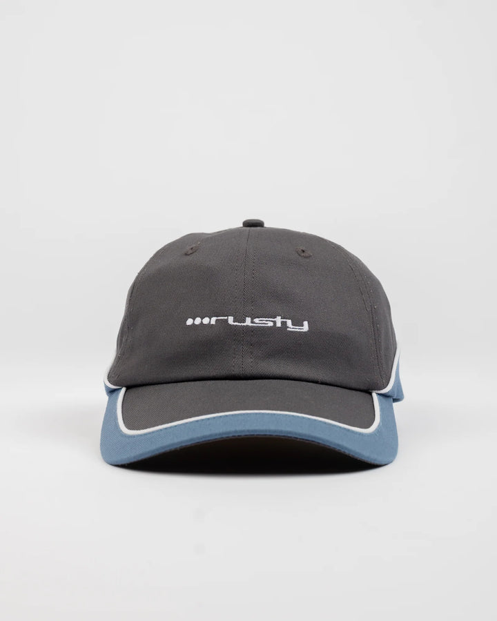 Rusty Men's Double Dip Dad Cap - Coal - Sun Diego Boardshop
