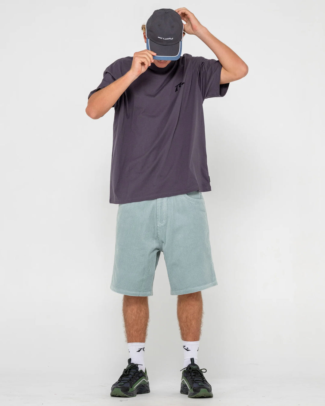 Rusty Men's Double Dip Dad Cap - Coal - Sun Diego Boardshop