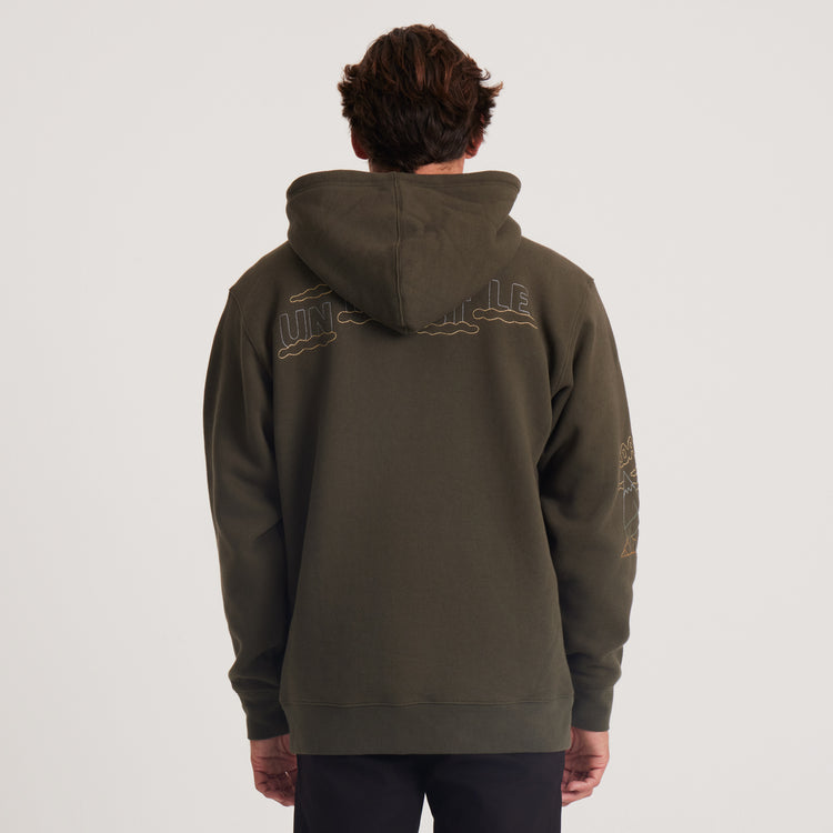 ROARK Bolo Namastay Hoodie - MILITARY - Sun Diego Boardshop