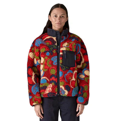 Patagonia Women'S Classic Retro-X Fleece Jacket - Rivver River: Amanita Red - Sun Diego Boardshop