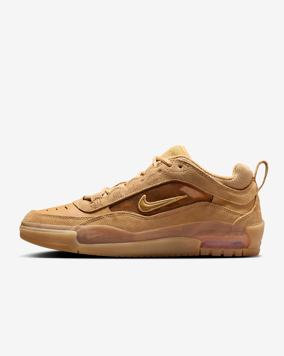 Nike Air Max Ishod - FLAX WHEAT/SAFETY ORANGE - Sun Diego Boardshop