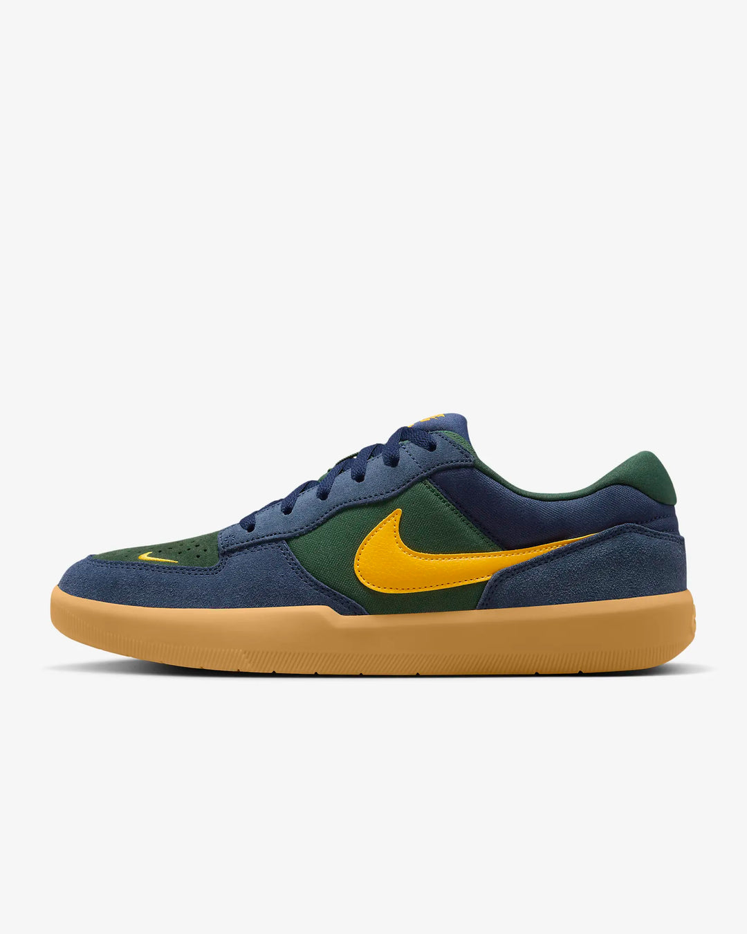 Nike SB Force 58 MIDNIGHT NAVY UNIVERSITY GOLD FIR Sun Diego Boardshop