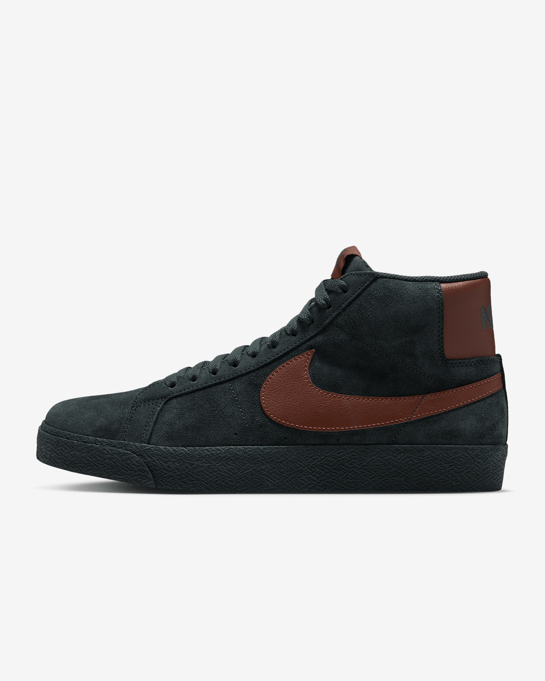 Nike Men's SB Zoom Blazer Mid - Black Spruce Corduroy Brown Black Spruce - Sun Diego Boardshop