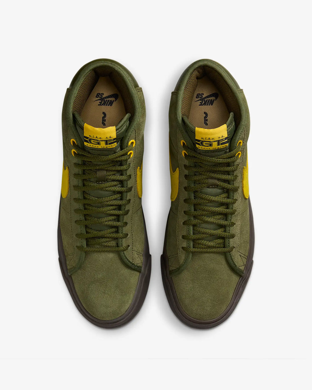 Nike Zoom Blazer Mid - ROUGH GREEN AND AMARILLO - Sun Diego Boardshop