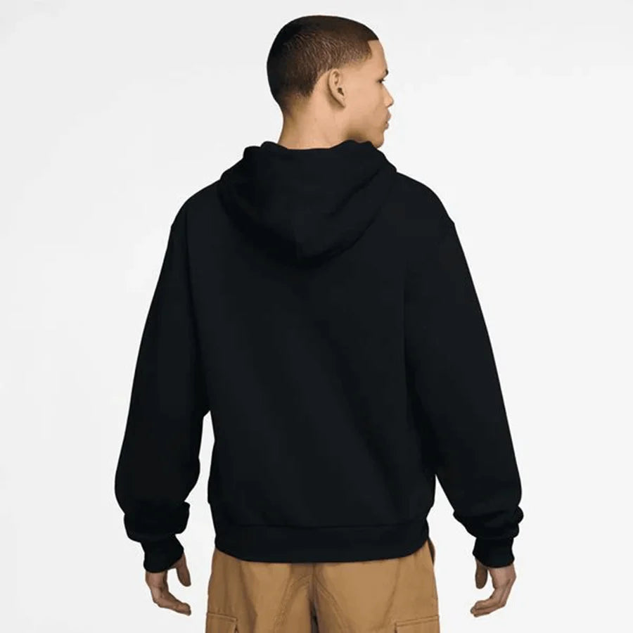 Nike Full-Zip Fleece Skate Hoodie - BLACK/WHITE - Sun Diego Boardshop