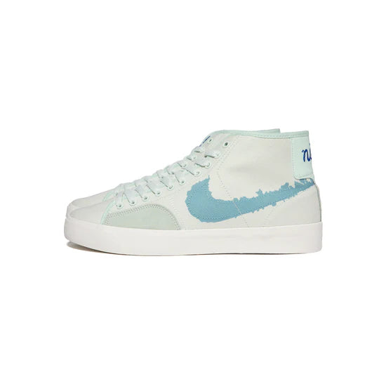 Nike SB Blazer Court Mid PRM - Barely Green / Boarder Blue - Sun Diego Boardshop