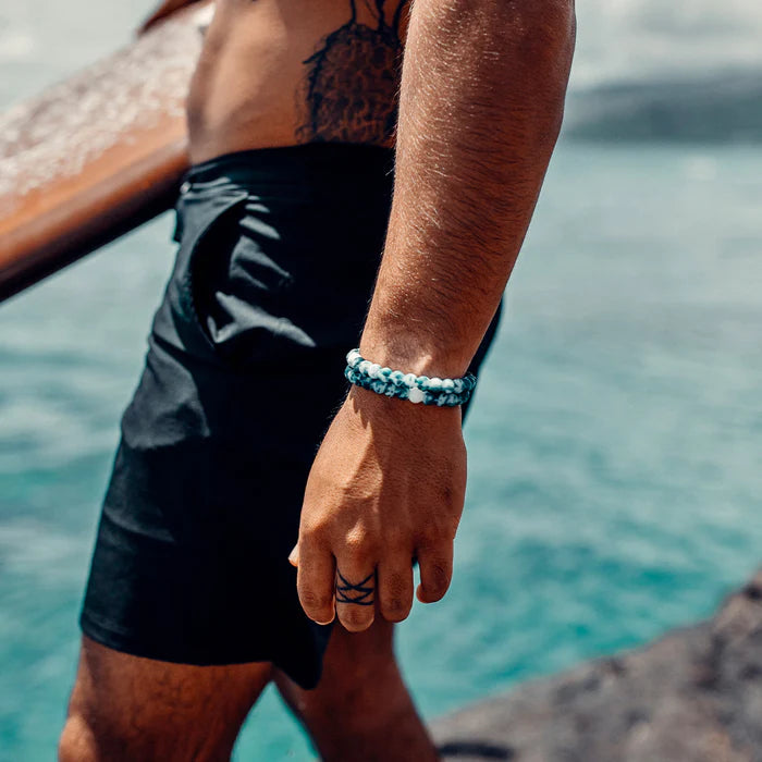 Lokai Ohana Bracelet - Blue Tie Dye - Sun Diego Boardshop