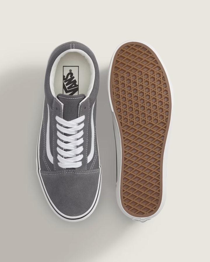 Vans Men's Old Skool Shoe - Duck Canvas Pewter - Sun Diego Boardshop