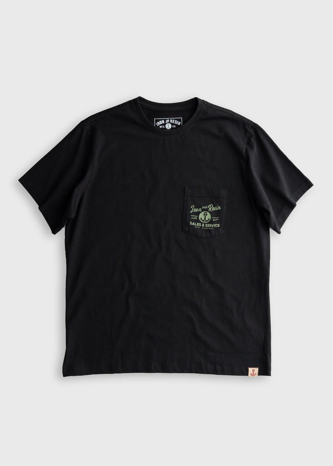 Iron & Resin Men's Old Cowboy Pocket Tee - Black