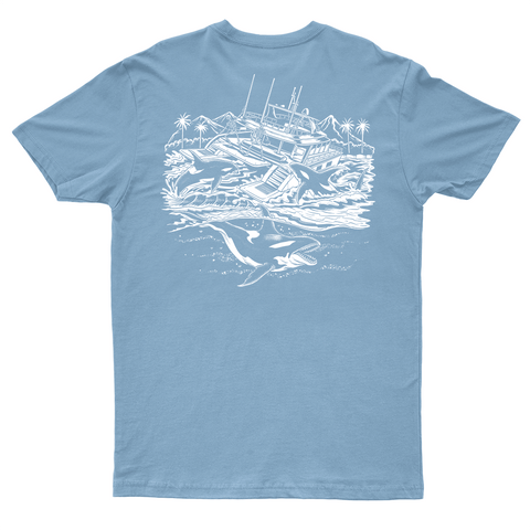 Cove Orca Tee - Saltwater - Sun Diego Boardshop