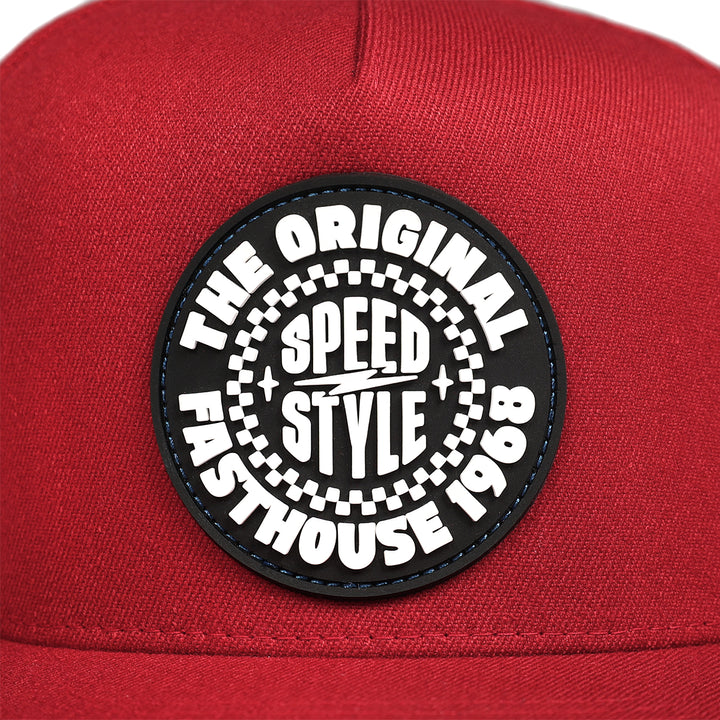 Fasthouse Origin Hat - Red - Sun Diego Boardshop