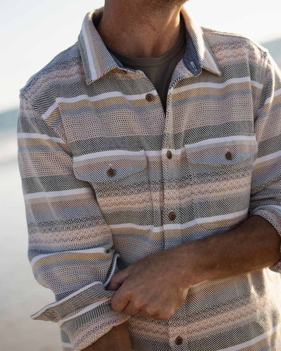 Outerknown Men's Blanket Shirt - High Desert Sands - Sun Diego Boardshop