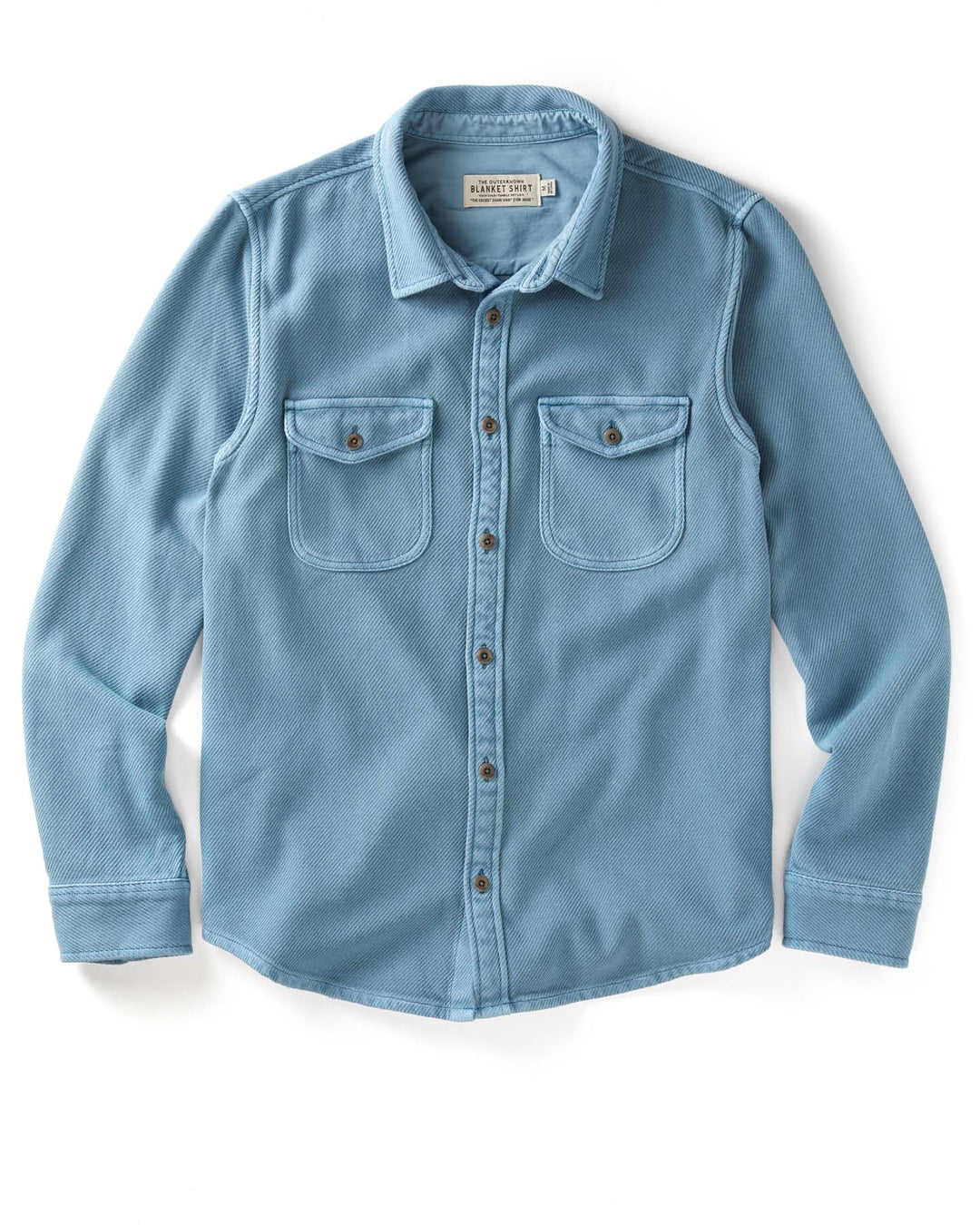 Outerknown Men's Chroma Blanket Shirt - Ks Hazy Sea