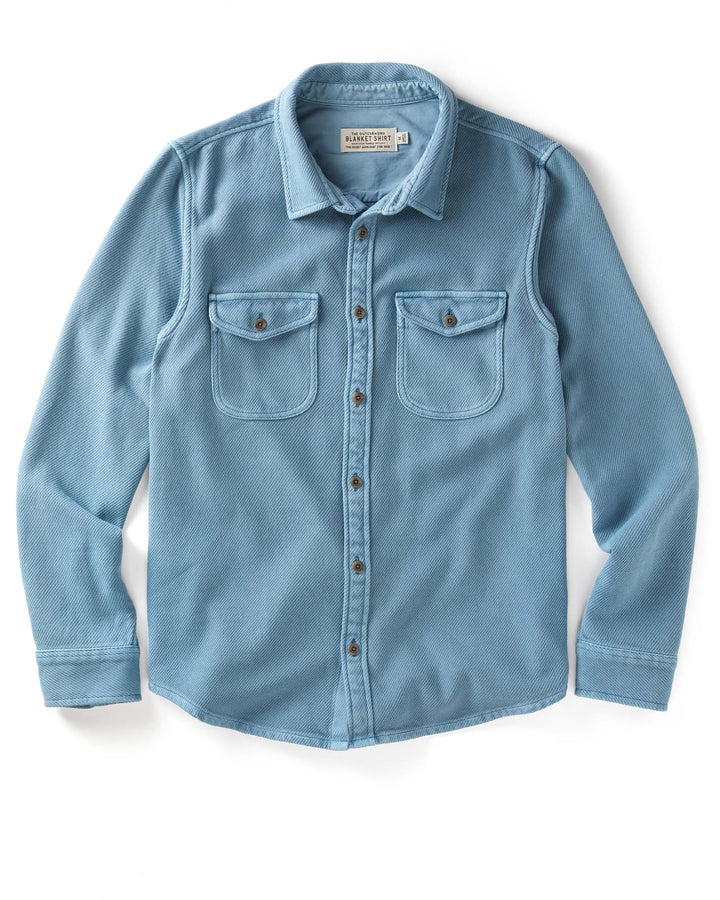 Outerknown Men's Chroma Blanket Shirt - Ks Hazy Sea
