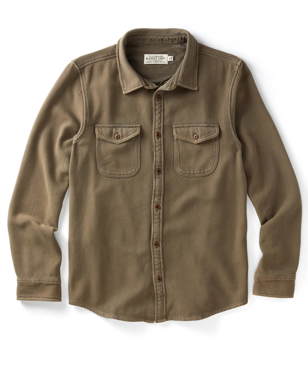 Outerknown Men's Chroma Blanket Shirt - Kelp Bloom