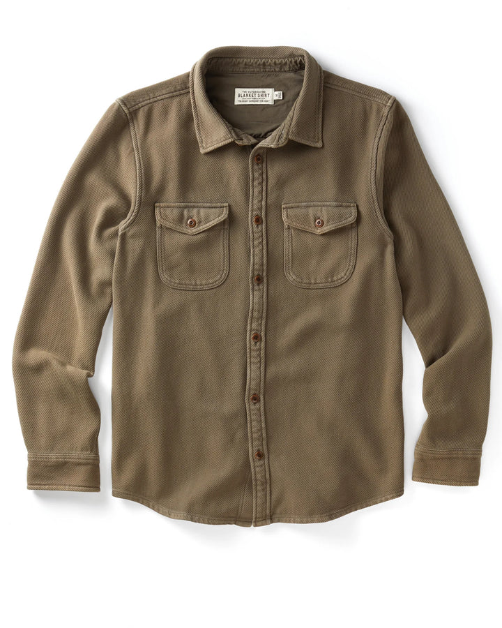 Outerknown Men's Chroma Blanket Shirt - Kelp Bloom