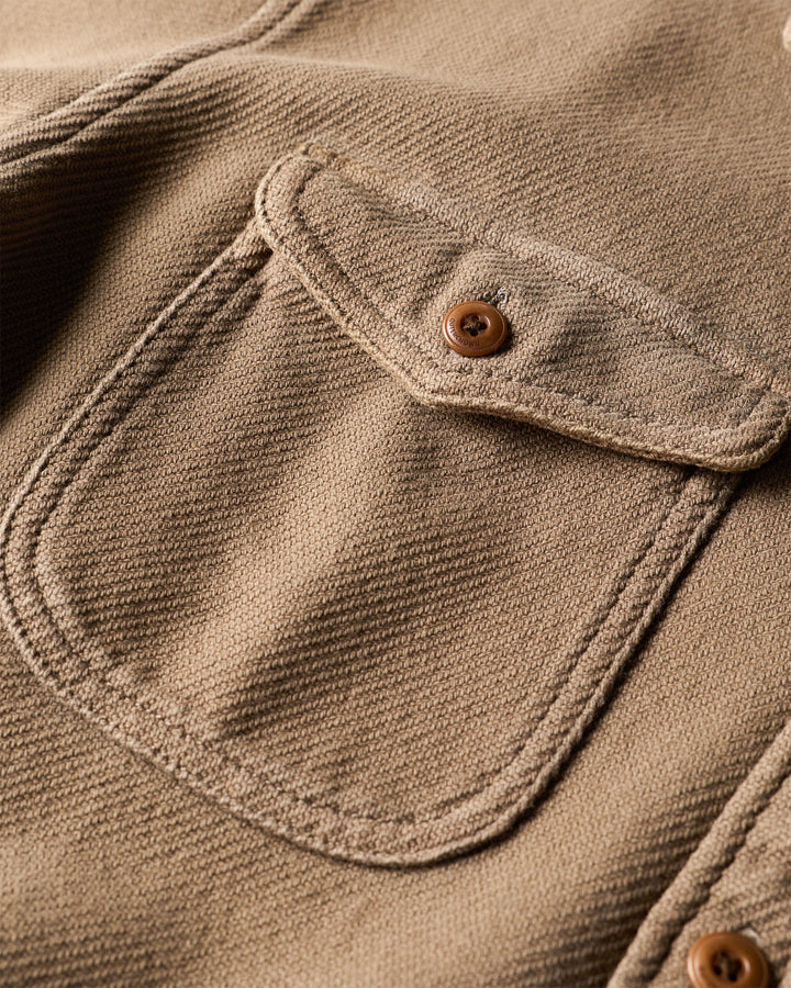 Outerknown Men's Chroma Blanket Shirt - Kelp Bloom