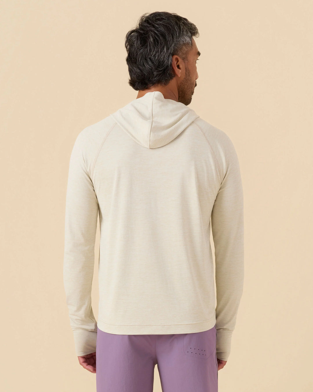 Outerknown Men's Hooded Sun Shirt - Moonlight Heather