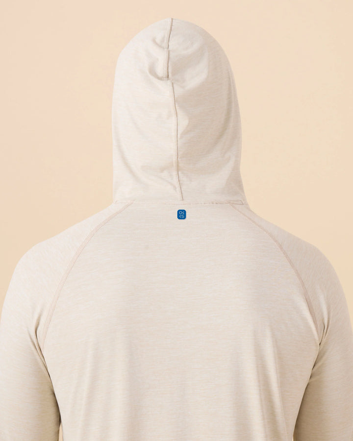 Outerknown Men's Hooded Sun Shirt - Moonlight Heather