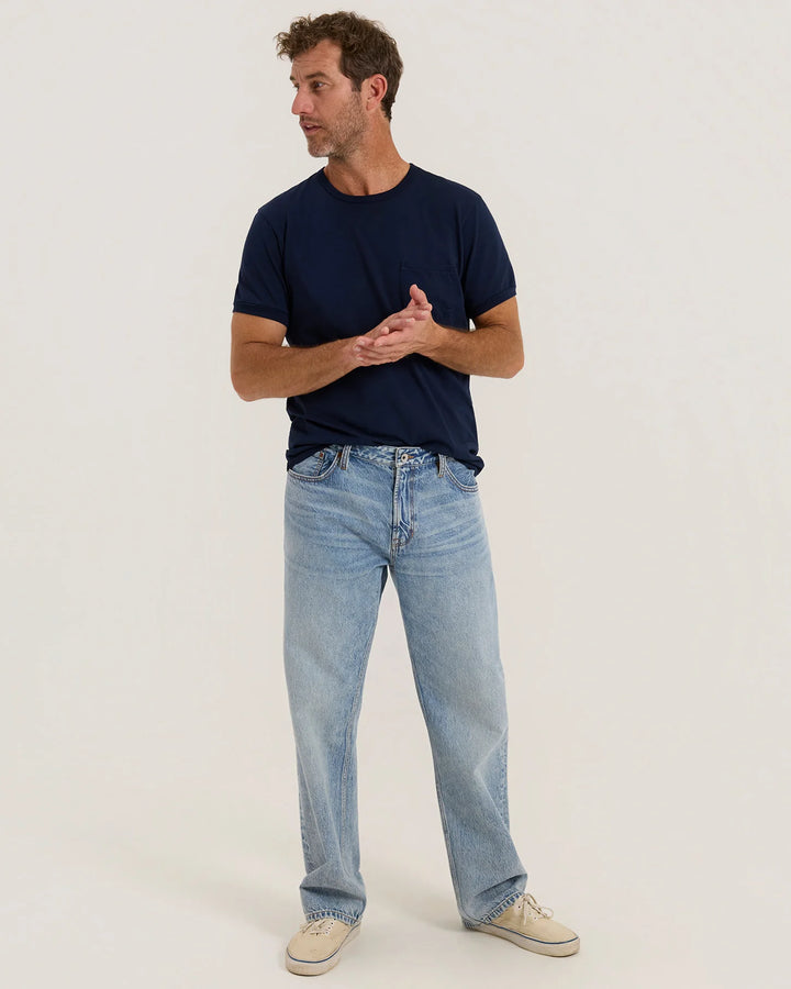 Outerknown Men's The Beachcomber Relaxed Jean - Vintage Blue - Sun Diego Boardshop
