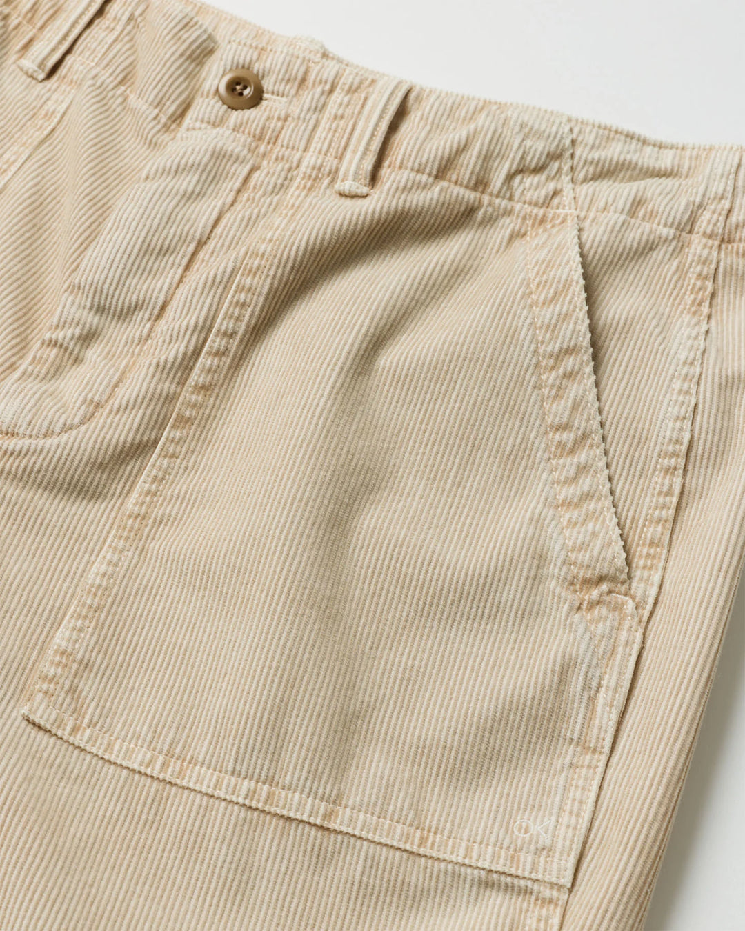 Outerknown Men's Seventyseven Cord Utility Shorts - Desert