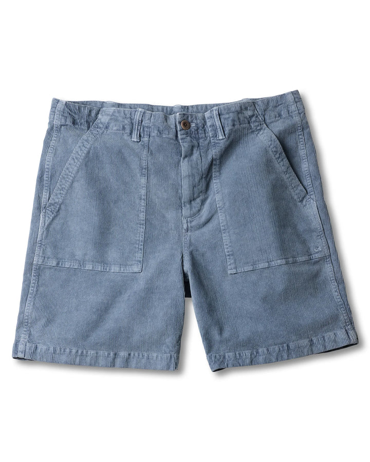 Outerknown Men's Seventyseven Cord Utility Shorts - Washed Marine