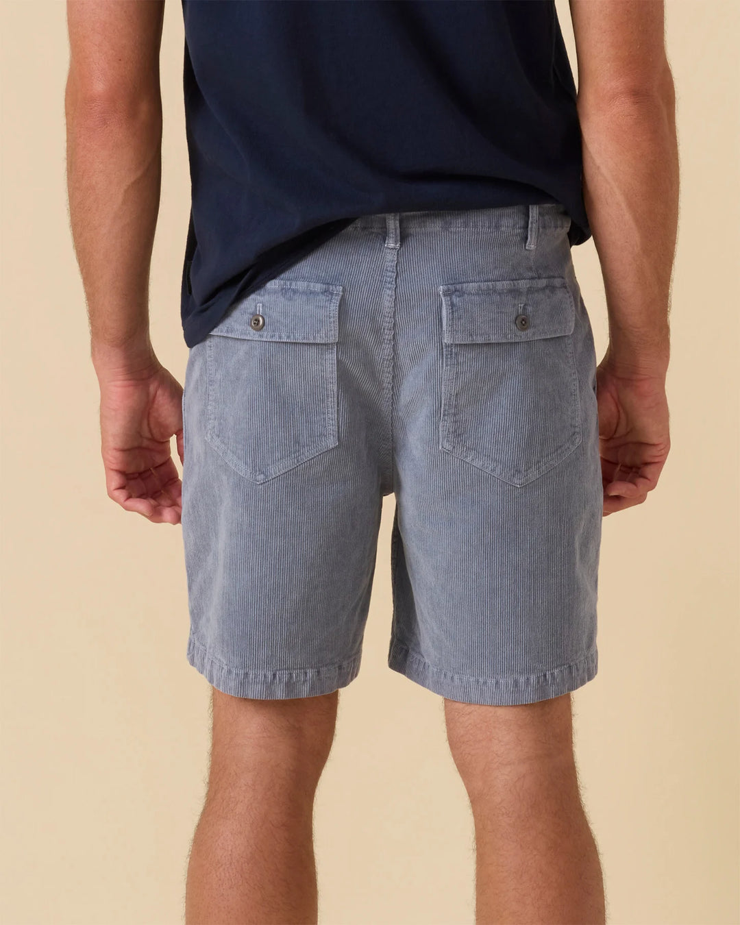 Outerknown Men's Seventyseven Cord Utility Shorts - Washed Marine