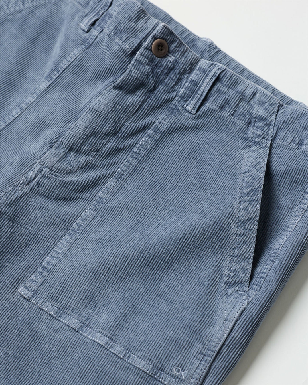 Outerknown Men's Seventyseven Cord Utility Shorts - Washed Marine