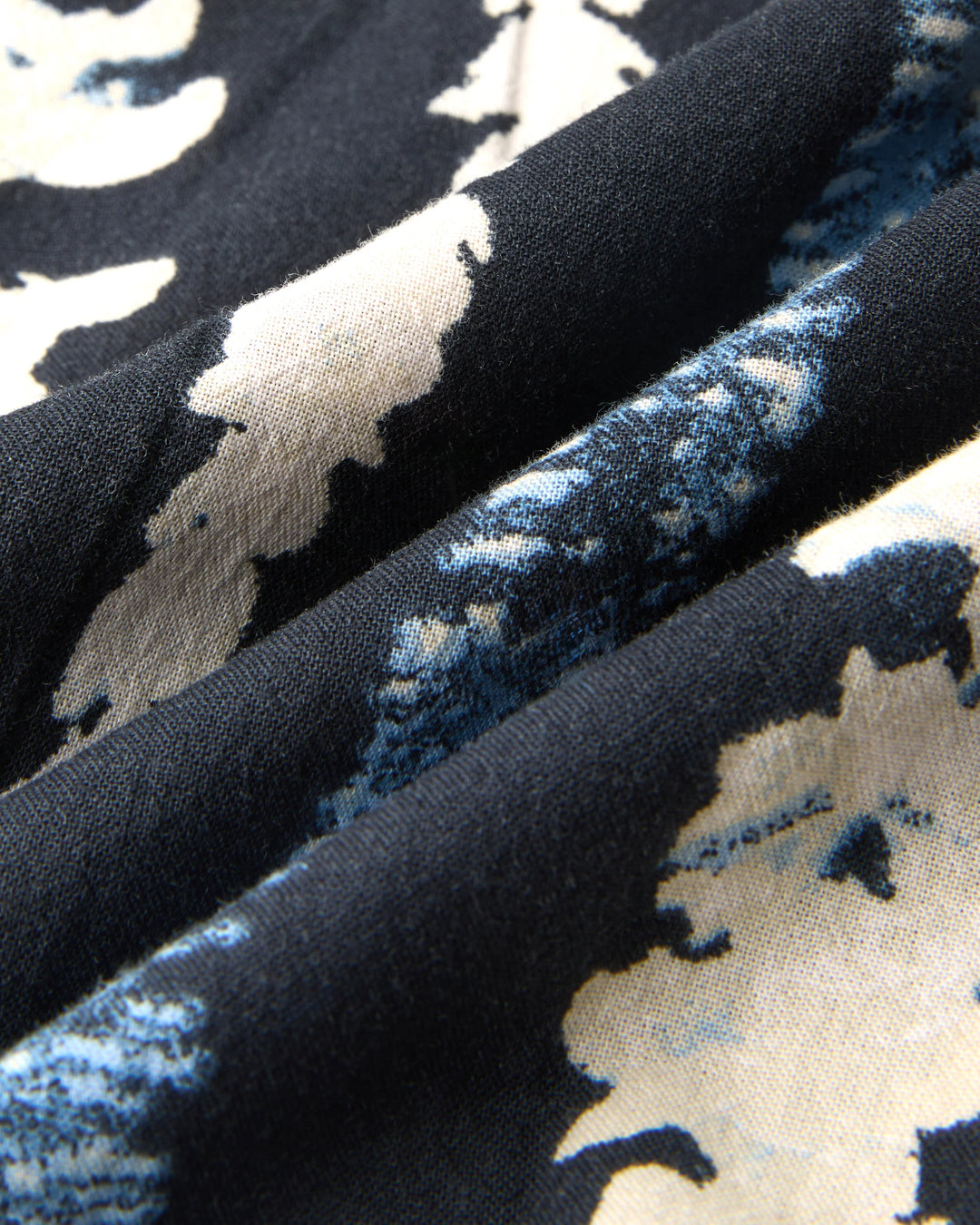 Outerknown Men's The BBQ Shirt - Indigo Bloom Lei - Sun Diego Boardshop