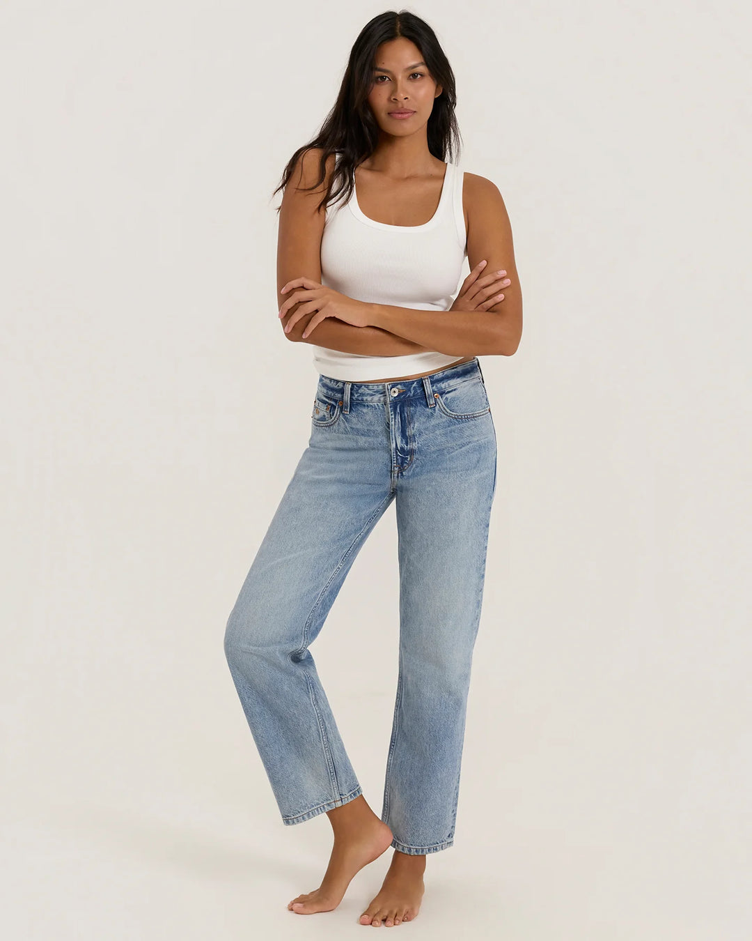 Outerknown Men's The Beachcomber Relaxed Jean - Vintage Blue - Sun Diego Boardshop