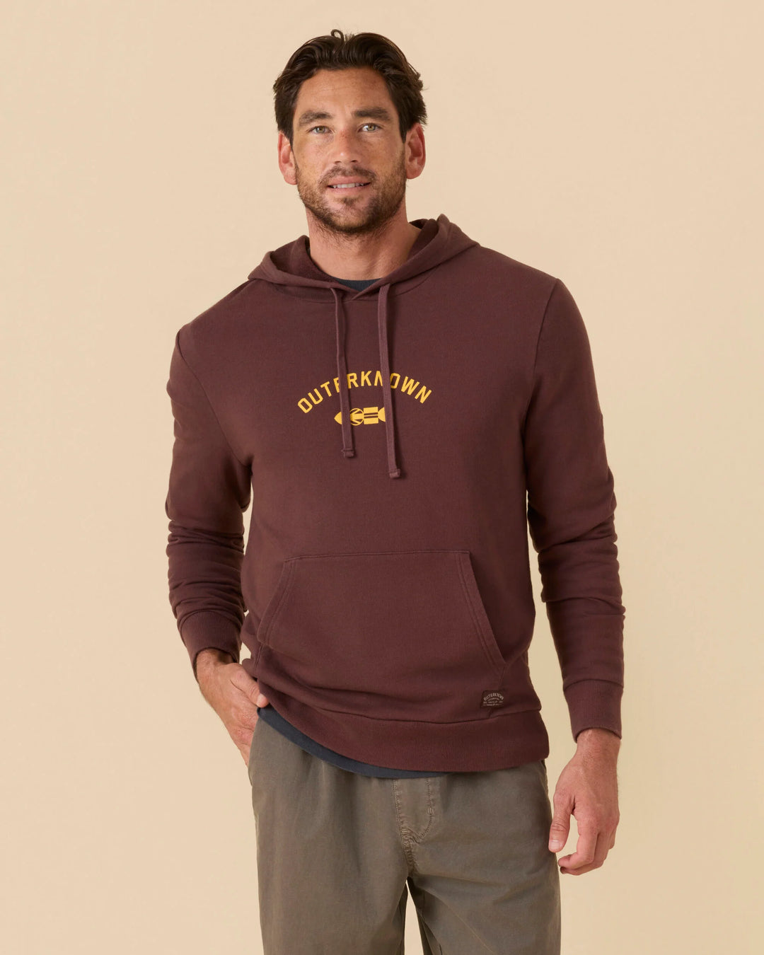 Outerknown Men's The Team Hoodie - Dark Roast