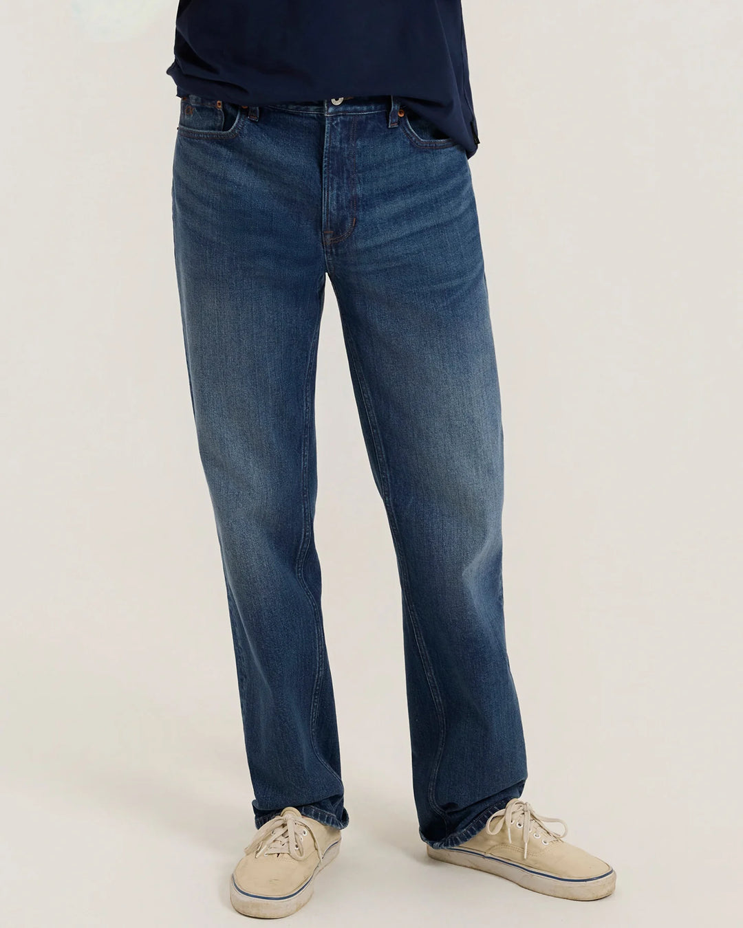 Outerknown Men's The Traveler Straight Jean - Indigo Vintage - Sun Diego Boardshop