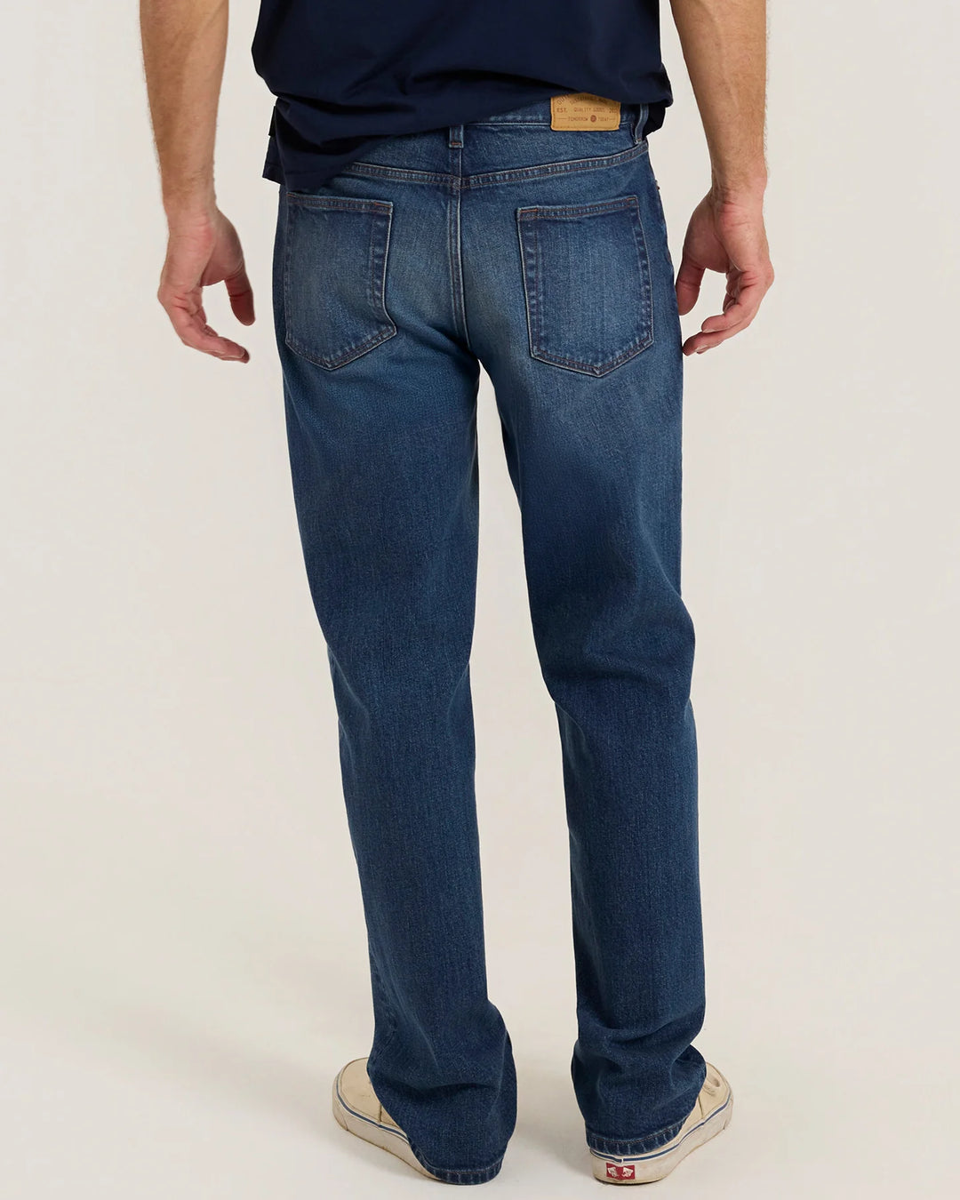 Outerknown Men's The Traveler Straight Jean - Indigo Vintage - Sun Diego Boardshop