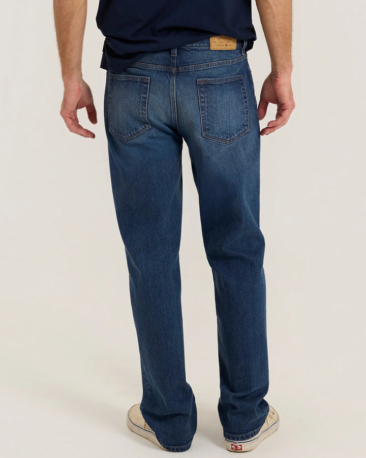 Outerknown Men's The Traveler Straight Jean - Indigo Vintage - Sun Diego Boardshop