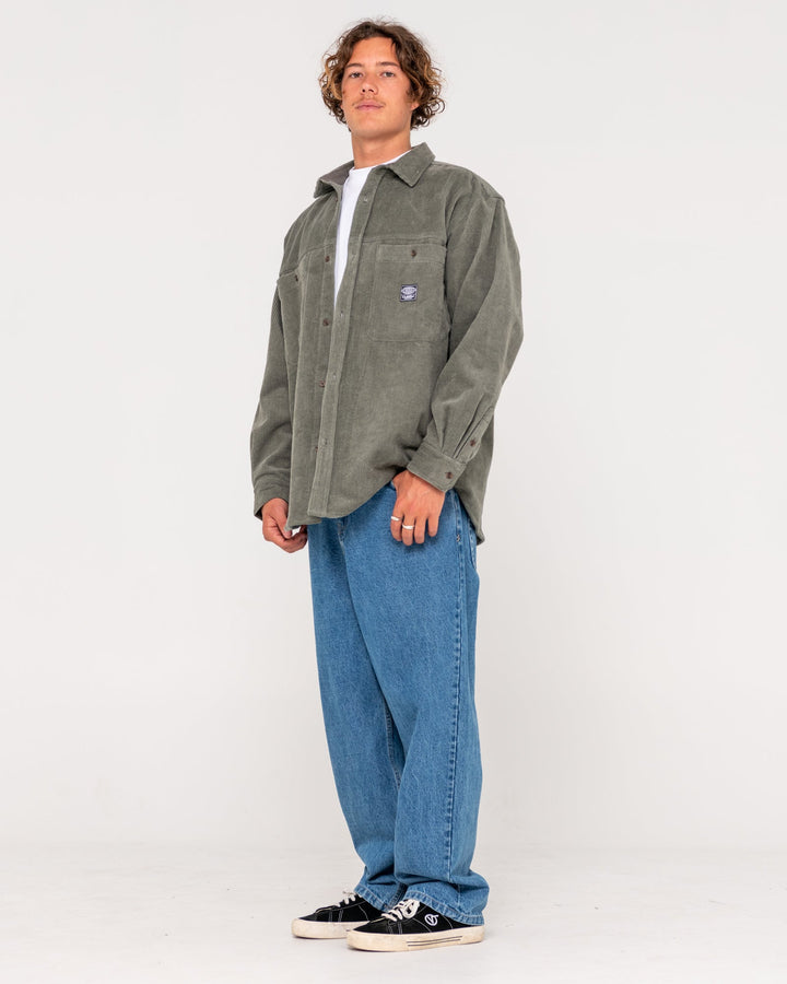 Rusty Cobra Overshirt - Army Green - Sun Diego Boardshop