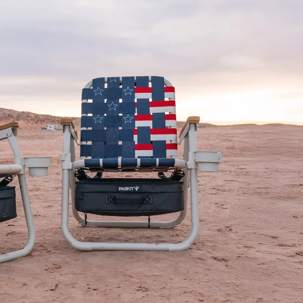 Parkit Voyager Chair - Old Glory - Sun Diego Boardshop